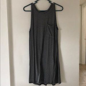 Flowy Striped Lightweight Mini Sun Dress
